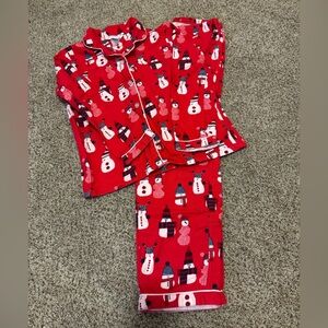 The Company Store Big Kids Christmas Flannel Pajamas, Size 14-16